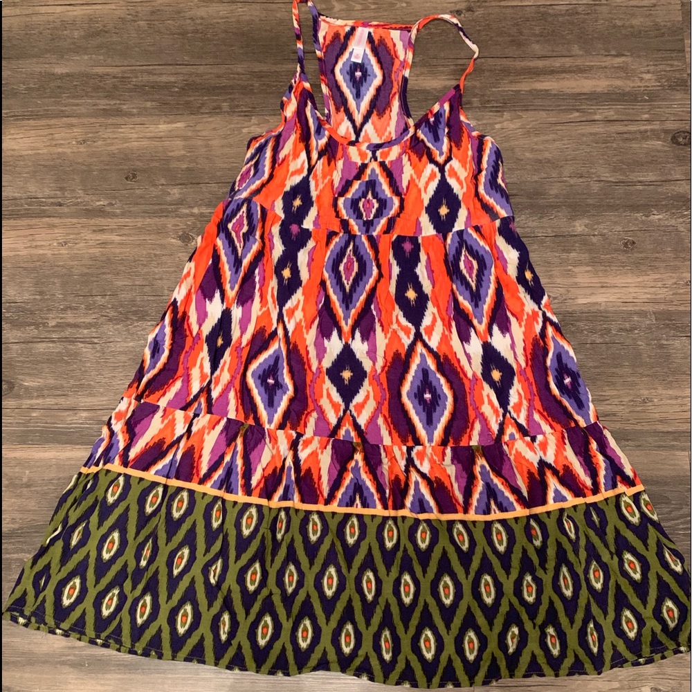 Spaghetti strap racerback dress